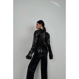 Women's Sequined Oversize Shirt