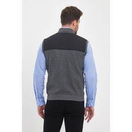 High Collar Vest with Zipper