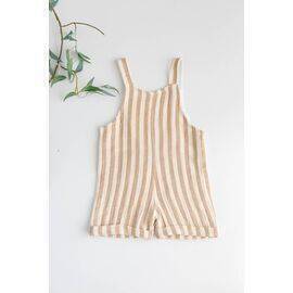 Striped Muslin Salopet for Baby Boys