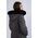 Women's Plus Size Quilted Coat with Stitching Detail (Kaban)