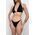 Women's Triangle Gathered Bikini Set