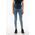 Maternity Flexible Tummy Band Adjustable Waist Skinny Leg Jeans Blue