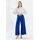 Wide Leg Trousers with Side Zipper