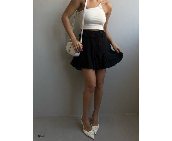 Women's Elastic Waist Pleated Skirt