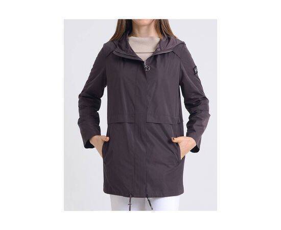 Women's Trench Coat with Zipper Closure