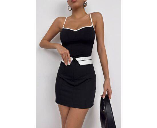 Women's Waist Fold Mini Skirt