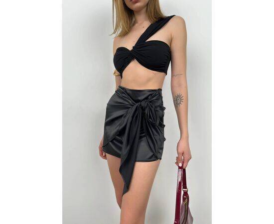 Women's Tie-Up Wrap Skirt