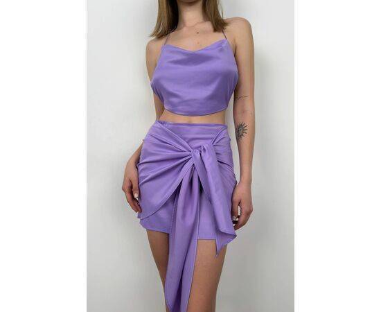 Women's Tie-Up Wrap Skirt