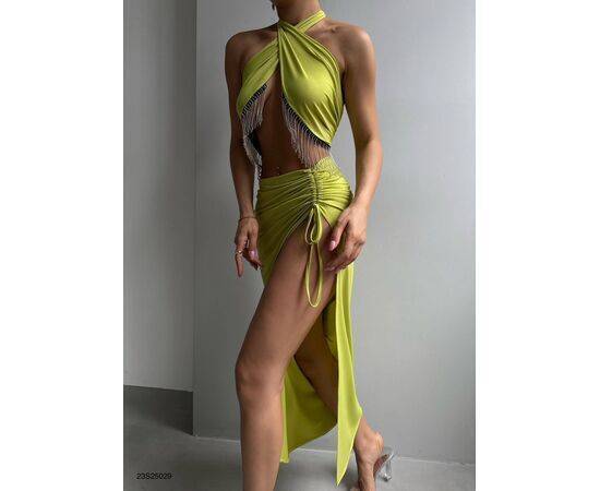 Women's Neck Banded Dress