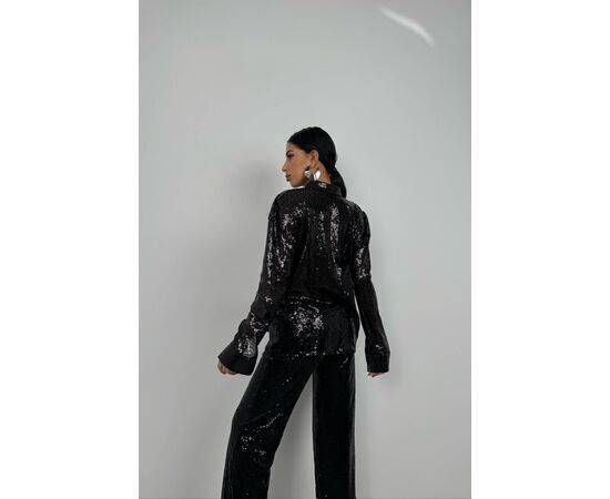 Women's Sequined Oversize Shirt