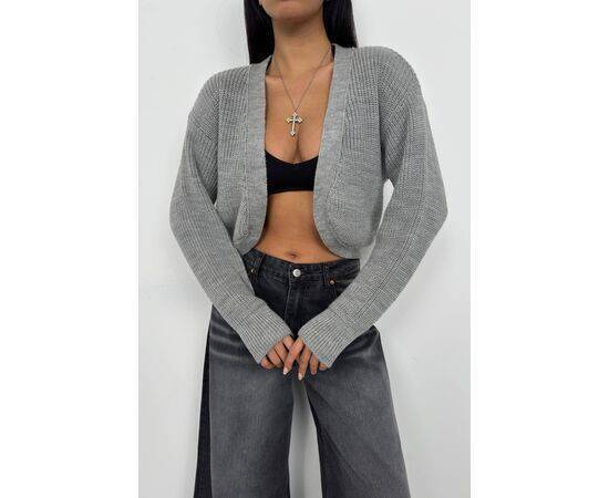 Women's Crop Knitwear Cardigan