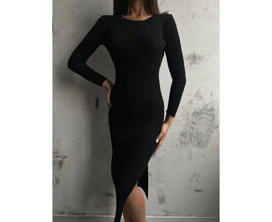 Women's Slit Knitwear Dress