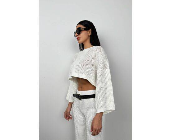 Women's Oversize Knitwear Blouse & Trousers Set