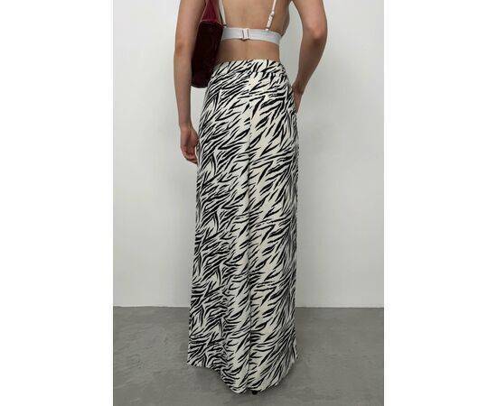 Women's Printed Front Slit Skirt