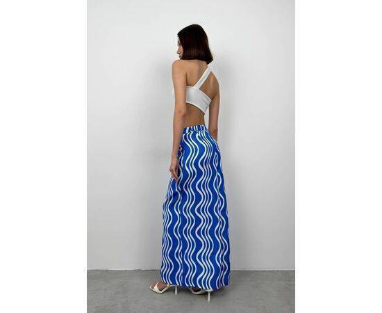 Women's Printed Front Slit Skirt