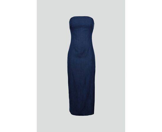 Women's Strapless Denim Dress