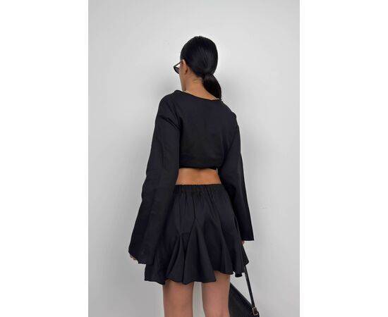 Women's Oversized Skirt with Elastic Waist