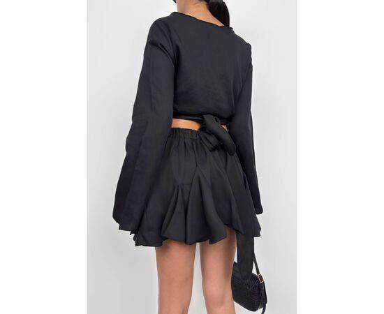 Women's Oversized Skirt with Elastic Waist