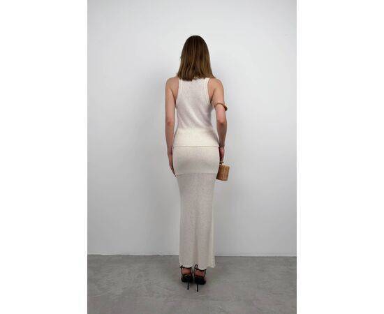 Women's Maxi Length Textured Skirt