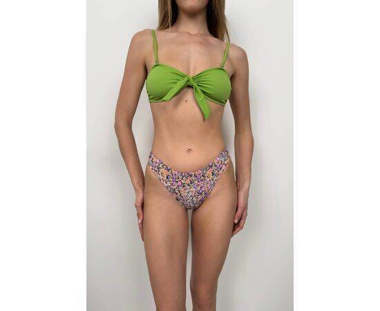 Women's Bow Detail Floral Bikini Set