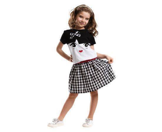 Girl's T-Shirt&Skirt Set