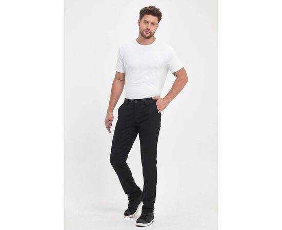 Regular Fit Chino Trousers with Side Pockets