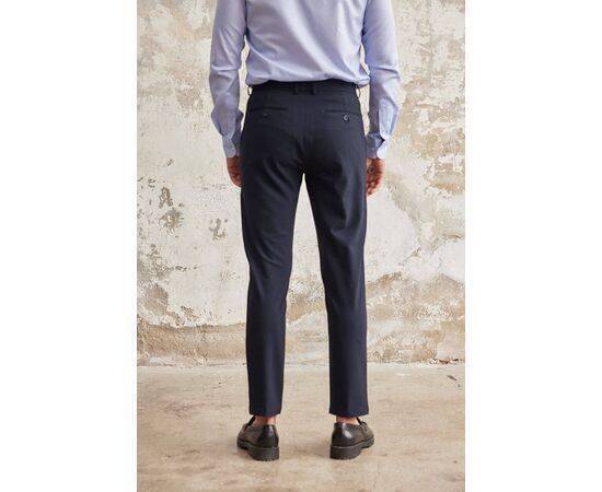 Fabric Trousers with Side Pockets