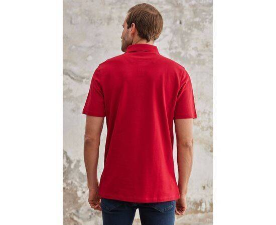 Polo Neck Short Sleeve T-Shirt with Pocket