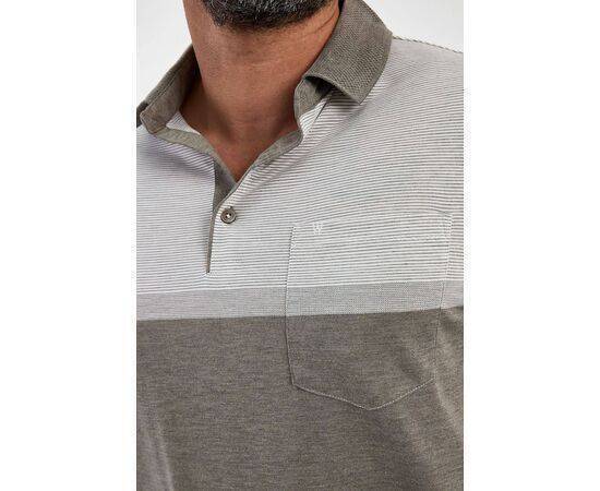 Polo Neck Short Sleeve T-shirt with Pocket