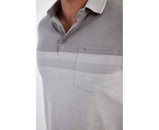 Polo Neck Short Sleeve T-shirt with Pocket