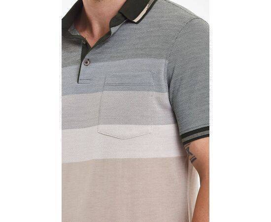 Polo Neck Short Sleeve T-shirt with Pocket