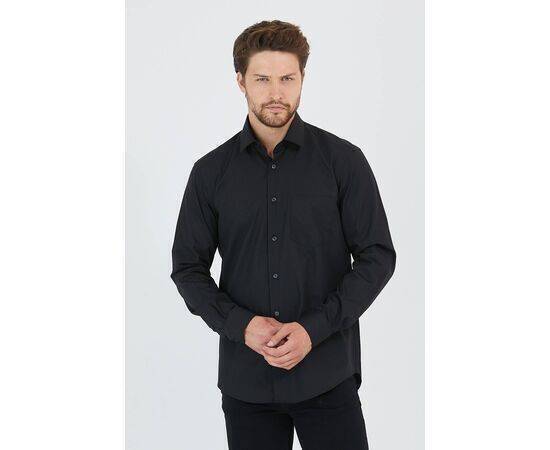 Classic Shirt with Long Sleeve & Pocket