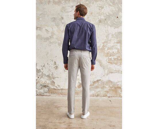 Linen Chino Trousers with Side Pockets