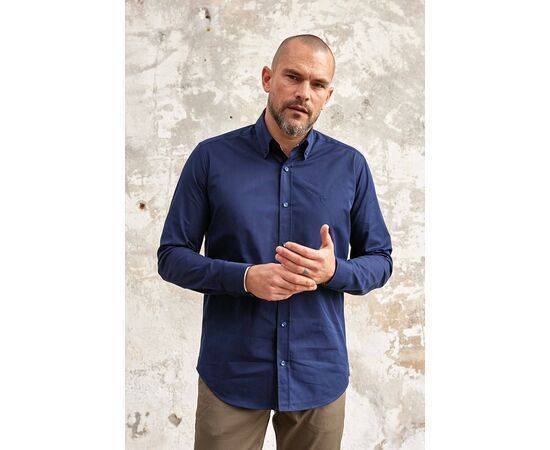 Oxford Classic Fit Buttoned Collar Long Sleeve Cotton Shirt