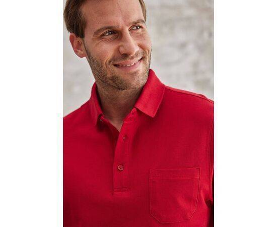 Polo Neck Short Sleeve T-Shirt with Pocket