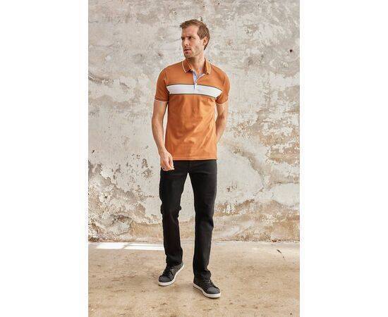 Polo Neck Short Sleeve T-Shirt