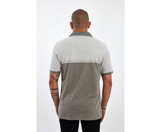 Polo Neck Short Sleeve T-shirt with Pocket