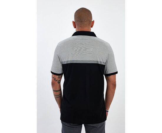 Polo Neck Short Sleeve T-shirt with Pocket