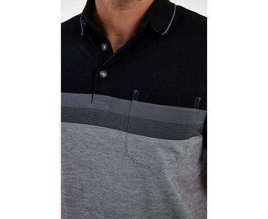 Polo Neck Short Sleeve T-shirt with Pocket