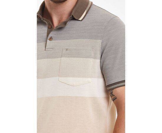 Polo Neck Short Sleeve T-shirt with Pocket