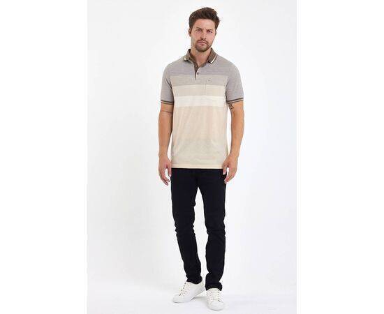 Polo Neck Short Sleeve T-shirt with Pocket