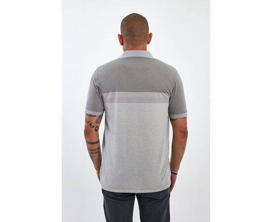 Polo Neck Short Sleeve T-shirt with Pocket