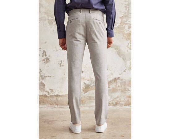 Linen Chino Trousers with Side Pockets