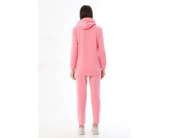 Maternity Breastfeeding Detailed Flexible Adjustable Abdominal Band Pink Tracksuit Set