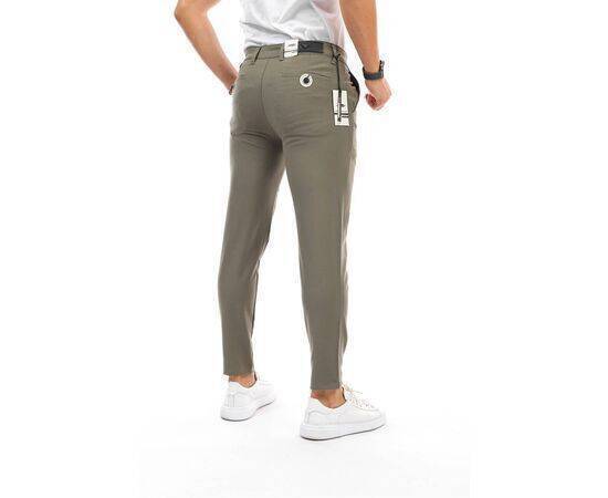 Straight Cut Flexible Lycra Ankle Length Fabric Trousers