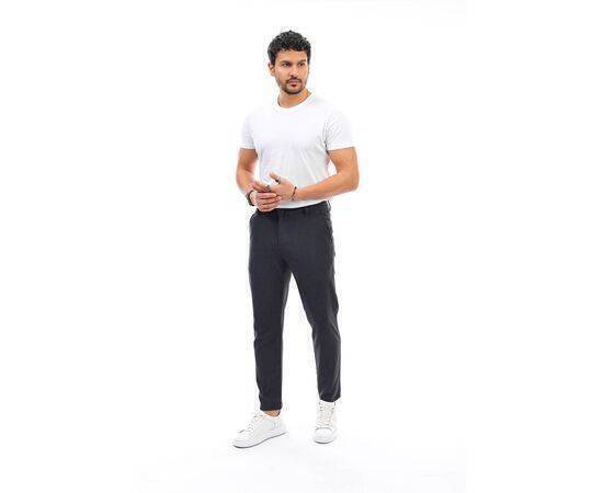 Straight Cut Flexible Lycra Ankle Length Fabric Trousers