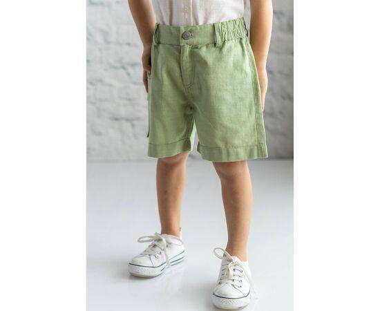 Woven Shorts with Cargo Pockets for Boys