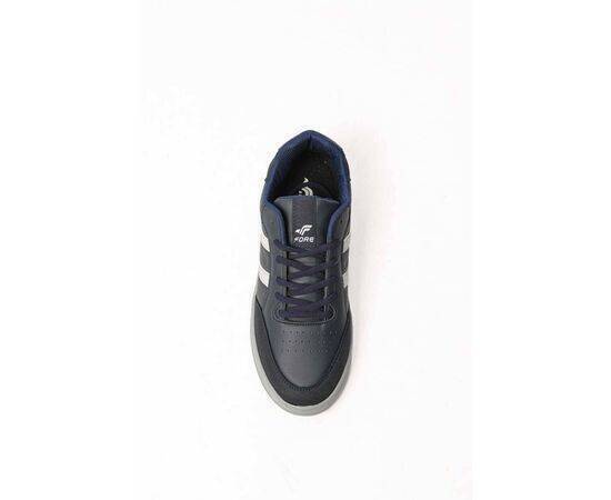 Men's Artificial Leather Sports Shoes for Daily Use