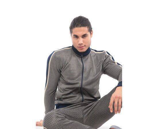 Men's Stand-Up Collar Tracksuit Set