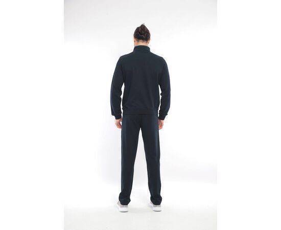 Men's Stand-Up Collar Tracksuit Set with Pockets (Waffle Design)